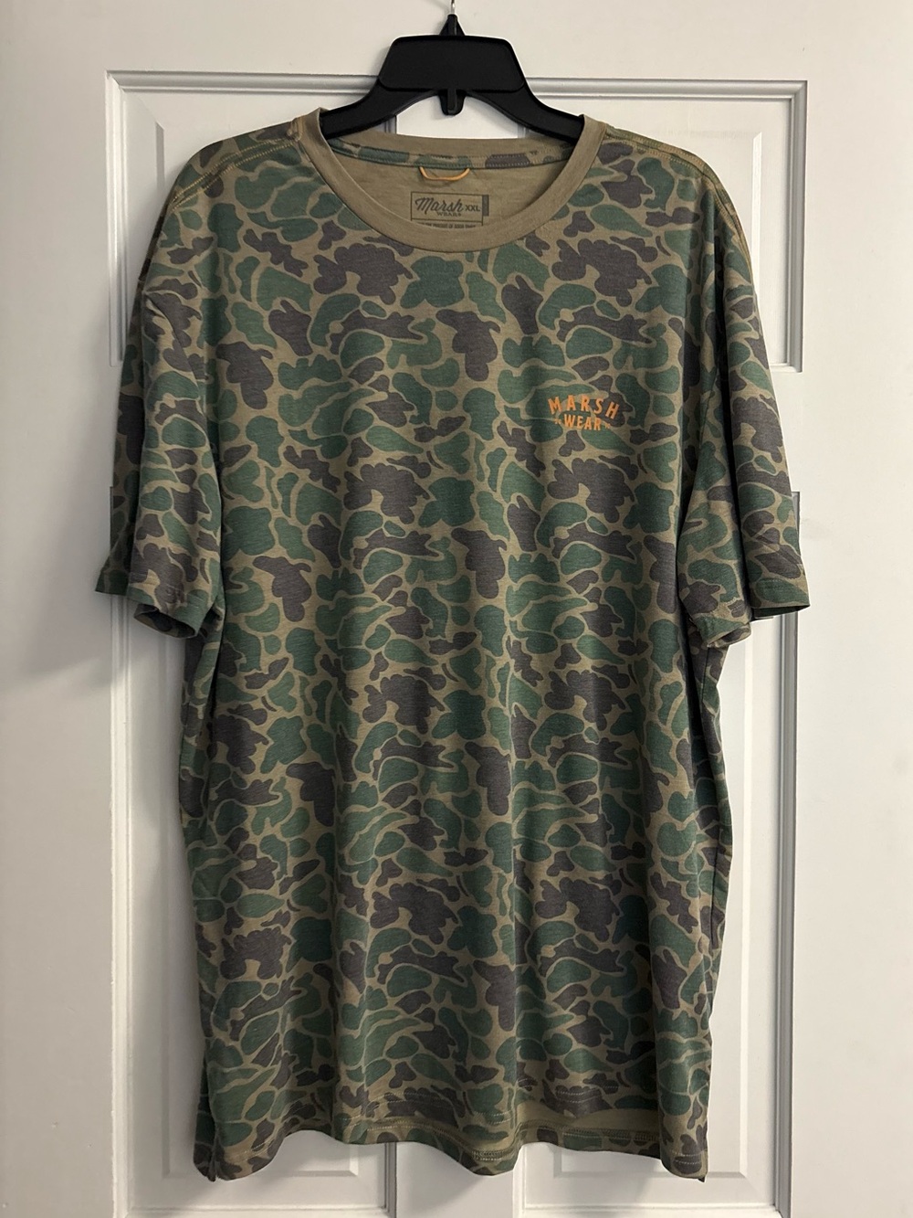 Marsh Wear Men’s Green Camo Short-Sleeve Tee